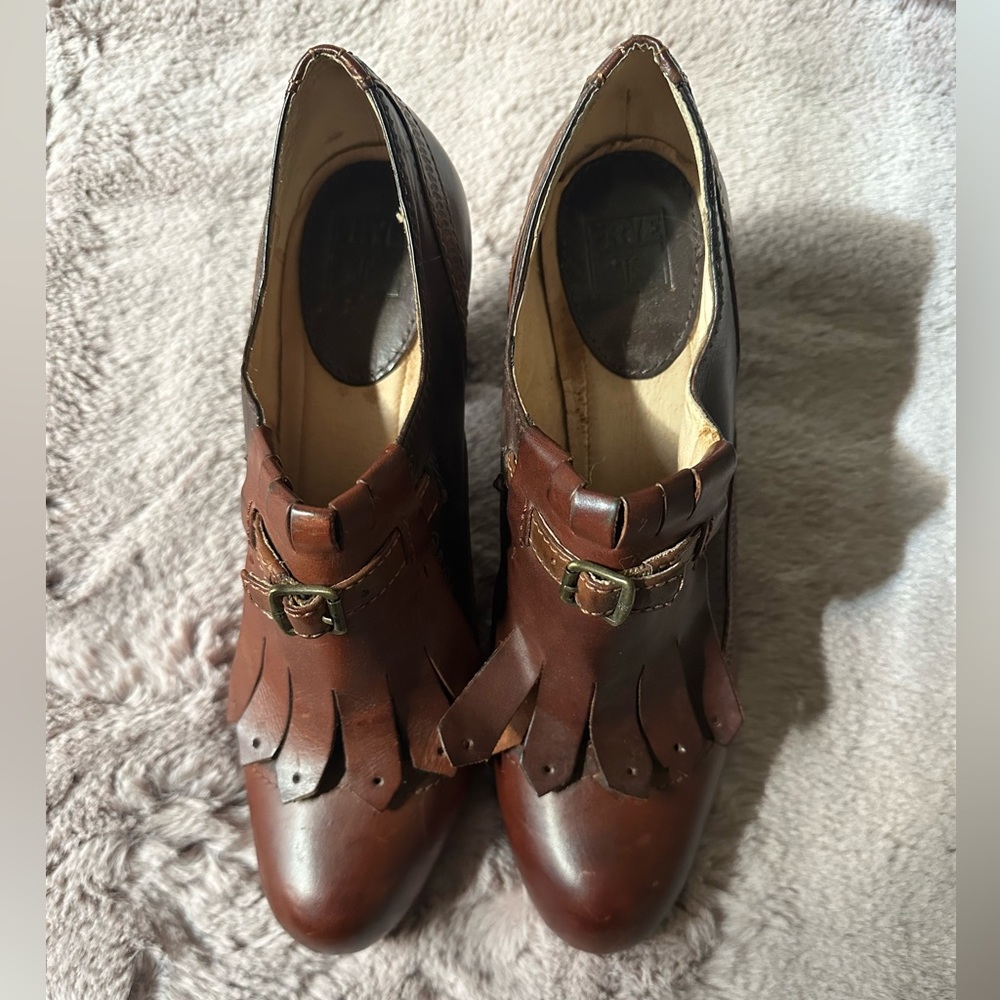 The Frye Company Leather Heeled Boots